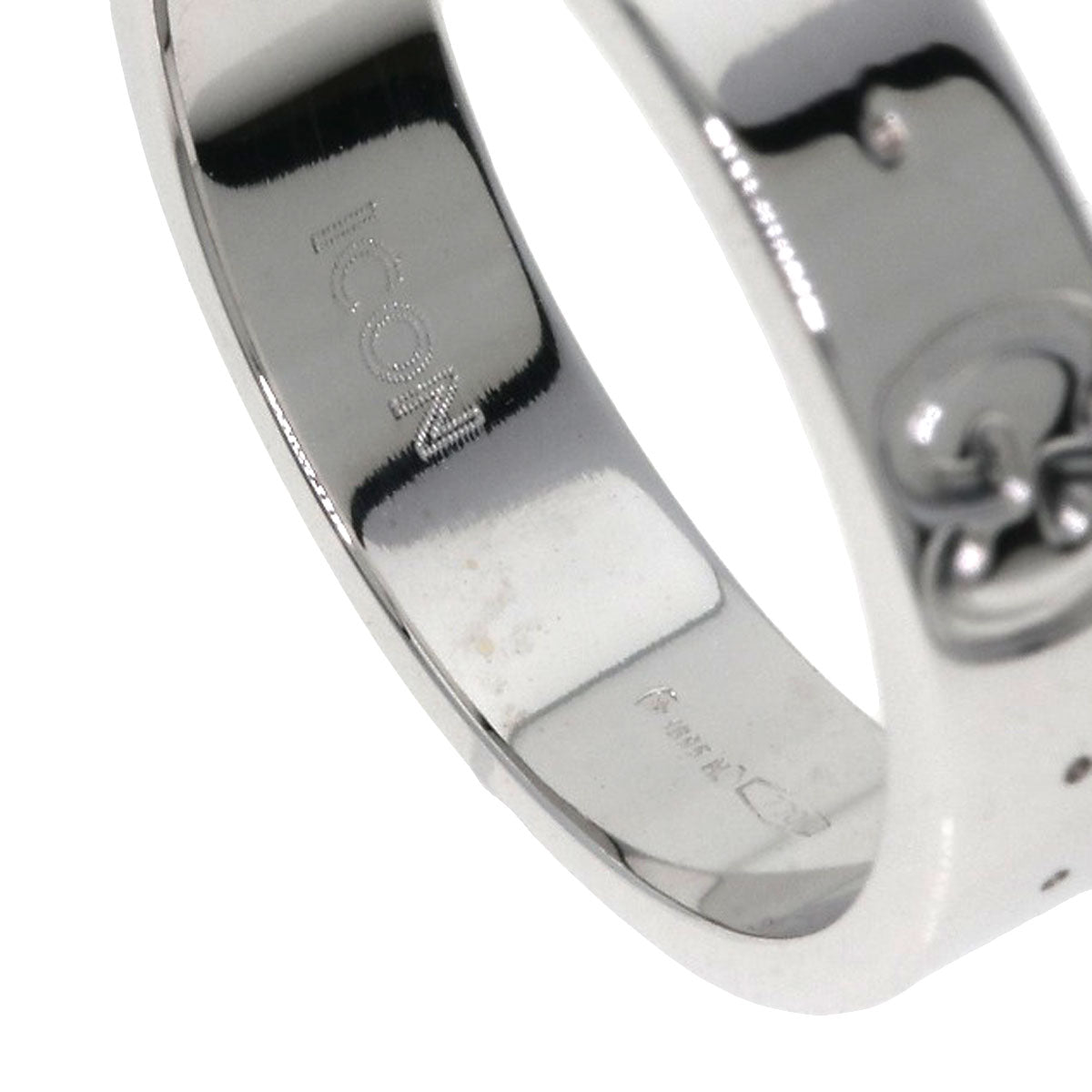 Gucci Ring K18Wg Silver Icon