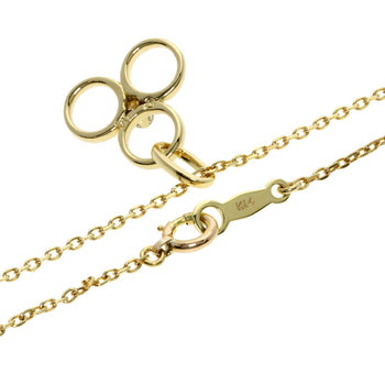 Mikimoto Necklace K14Yg Gold Diamond
