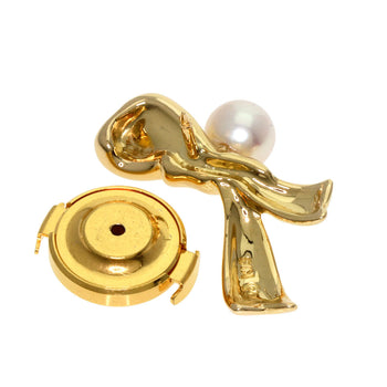 Tasaki Brooch 18K Yellow Gold Gold Pearl Pin Brooch Women