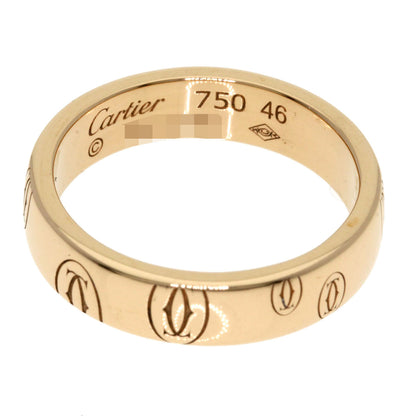 Cartier Ring 18K Pink Gold Gold Happy Birthday #46