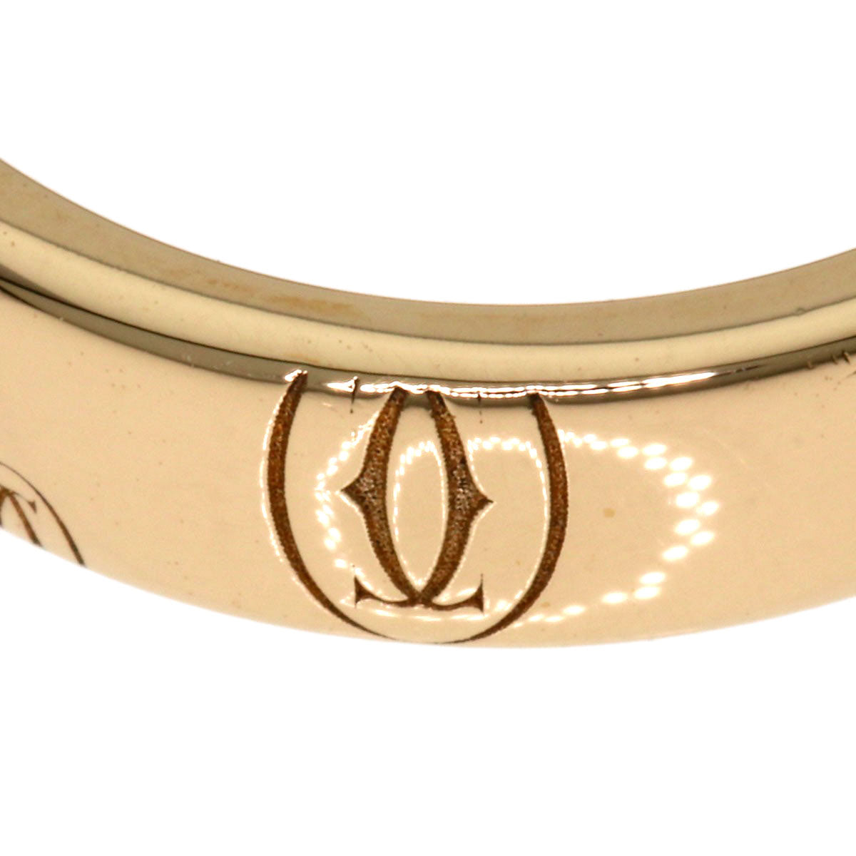 Cartier Ring 18K Pink Gold Gold Happy Birthday #46