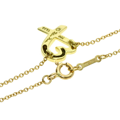 Tiffany&Co. Necklace 18K Yellow Gold Gold Loving Heart