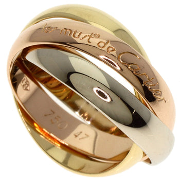 Cartier Ring 18K Yellow Gold Gold Trinity #47