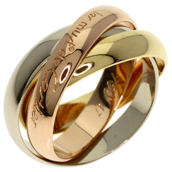 Cartier Ring 18K Yellow Gold Gold Trinity #47