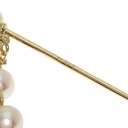 Mikimoto Brooch K14Yg Gold Pearl