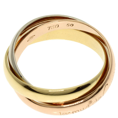 Cartier Ring K18Yg , K18Wg , K18Pg Gold Trinity Women