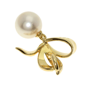 Mikimoto Pendant Top 18K Yellow Gold Gold Pearl