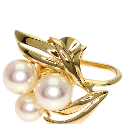 Mikimoto Earring 18K Yellow Gold Gold Pearl Women
