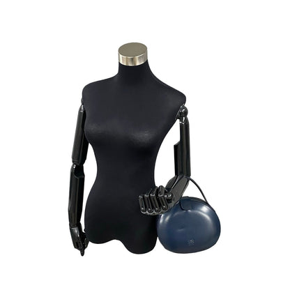 Loewe Handbag Leather Navy Anagram Logo Women