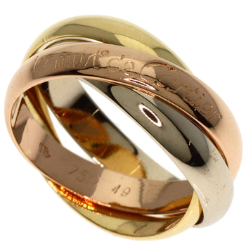 Cartier Ring 18K Yellow Gold Gold Trinity #49