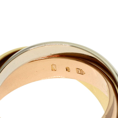 Cartier Ring 18K Yellow Gold Gold Trinity #49