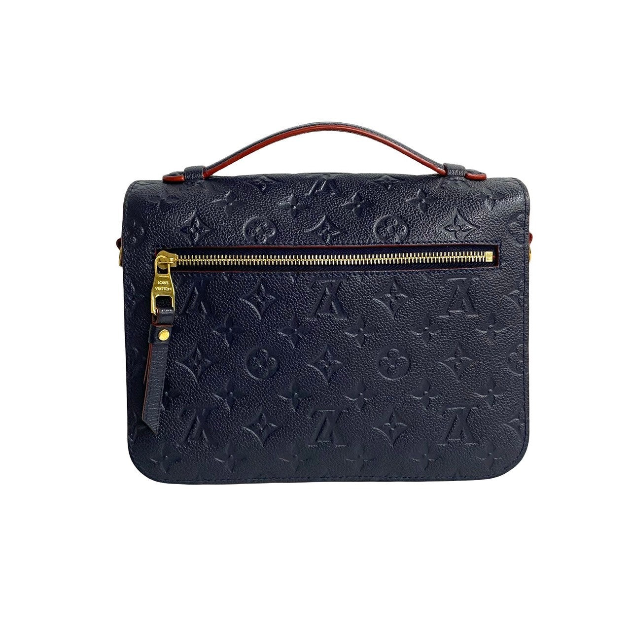 Louis Vuitton Shoulder Bag M41487 Monogram Ann Platt Navy 2-Way Handbag Monogram Ann Platt Pochette