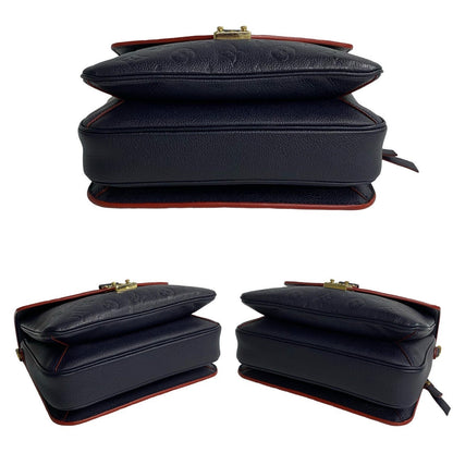 Louis Vuitton Shoulder Bag M41487 Monogram Ann Platt Navy 2-Way Handbag Monogram Ann Platt Pochette