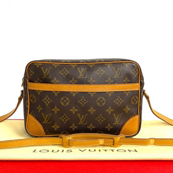 Louis Vuitton Shoulder Bag M51274 Leather Brown Monogram Trocadero27