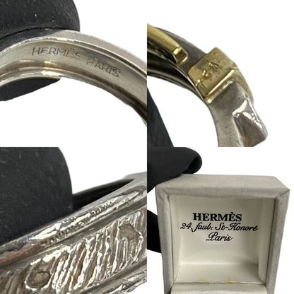 Hermes Ring Silver925, K18 Gold Silver Horseshoe Ring Women
