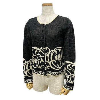 Dior Cardigan Rayon, Nylon, Acrylic, Wool Black Women L