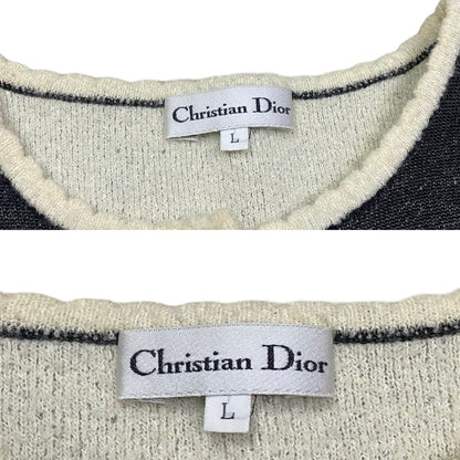Dior Cardigan Rayon, Nylon, Acrylic, Wool Black Women L