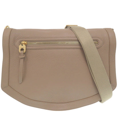 Bally Shoulder Bag Leather Beige Shoulder Bag Messenger Bag Mens