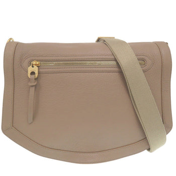 Bally Shoulder Bag Leather Beige Shoulder Bag Messenger Bag Mens