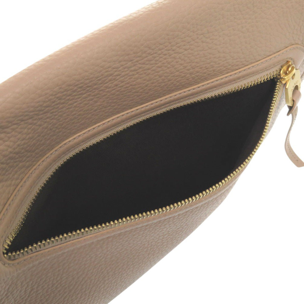 Bally Shoulder Bag Leather Beige Shoulder Bag Messenger Bag Mens