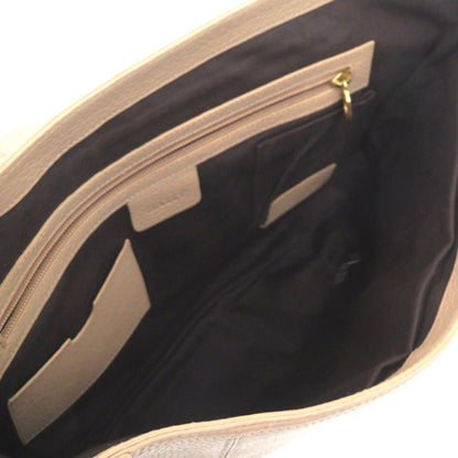 Bally Shoulder Bag Leather Beige Shoulder Bag Messenger Bag Mens