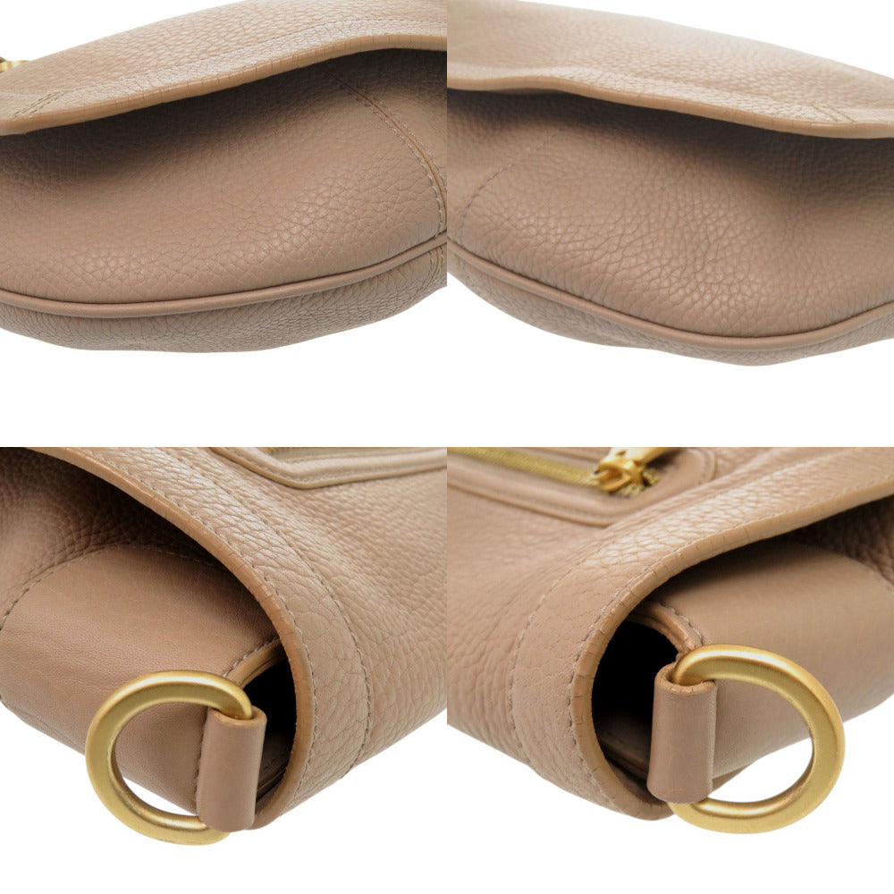 Bally Shoulder Bag Leather Beige Shoulder Bag Messenger Bag Mens