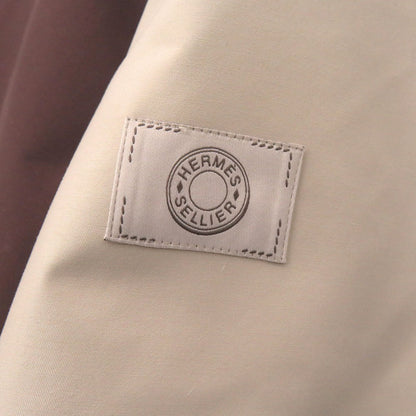 Hermes Other Outerwear Nylon Beige Long Blouson Country Mens M
