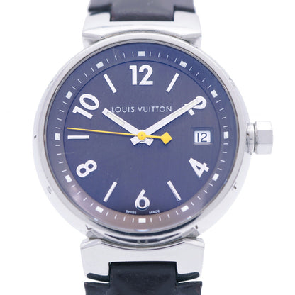 Louis Vuitton Watches Quartz Q1311 Stainless Steel , Leather Brown Quartz Tambour Brown Dial Women