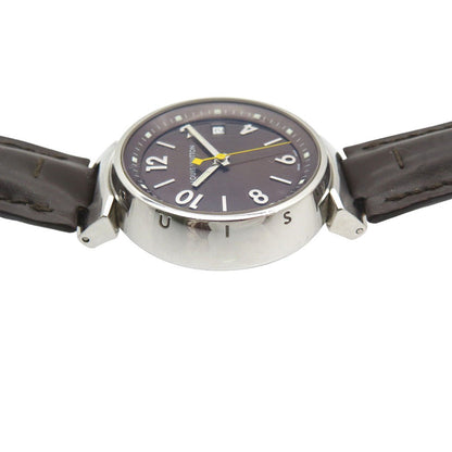 Louis Vuitton Watches Quartz Q1311 Stainless Steel , Leather Brown Quartz Tambour Brown Dial Women