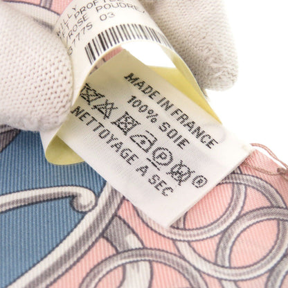 Hermes Scarf Silk Rose Poodle Twilly Lift Profile Women