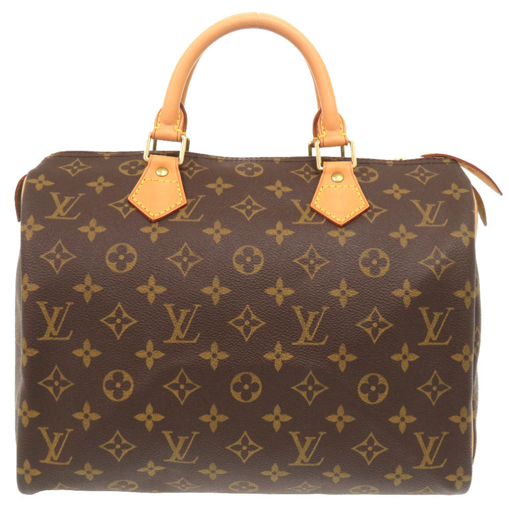 Louis Vuitton Handbag M41526 Monogram Canvas Brown Monogram Speedy 30 Women