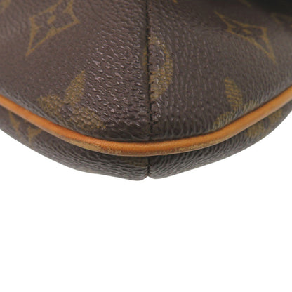 Louis Vuitton Shoulder Bag M51388 Monogram Canvas Brown Monogram Musette Tango Short Strap Women
