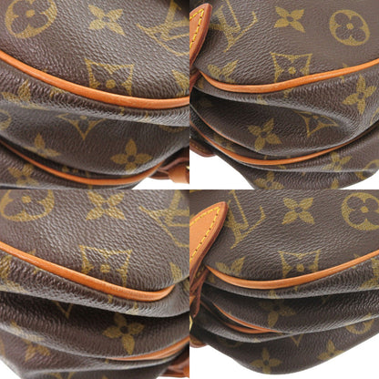 Louis Vuitton Shoulder Bag Ar1911 Monogram Canvas Brown Monogram Saumur 30 Women