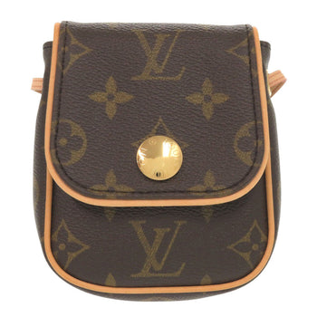 Louis Vuitton Shoulder Bag M60018 Monogram Canvas Brown Monogram Pochette Cancun Women