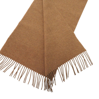 Hermes Scarf Cashmere Brown Women