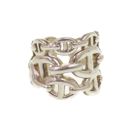 Hermes Ring H109506B Silver925 Silver Chene Dunkle Enchane Gm 54
