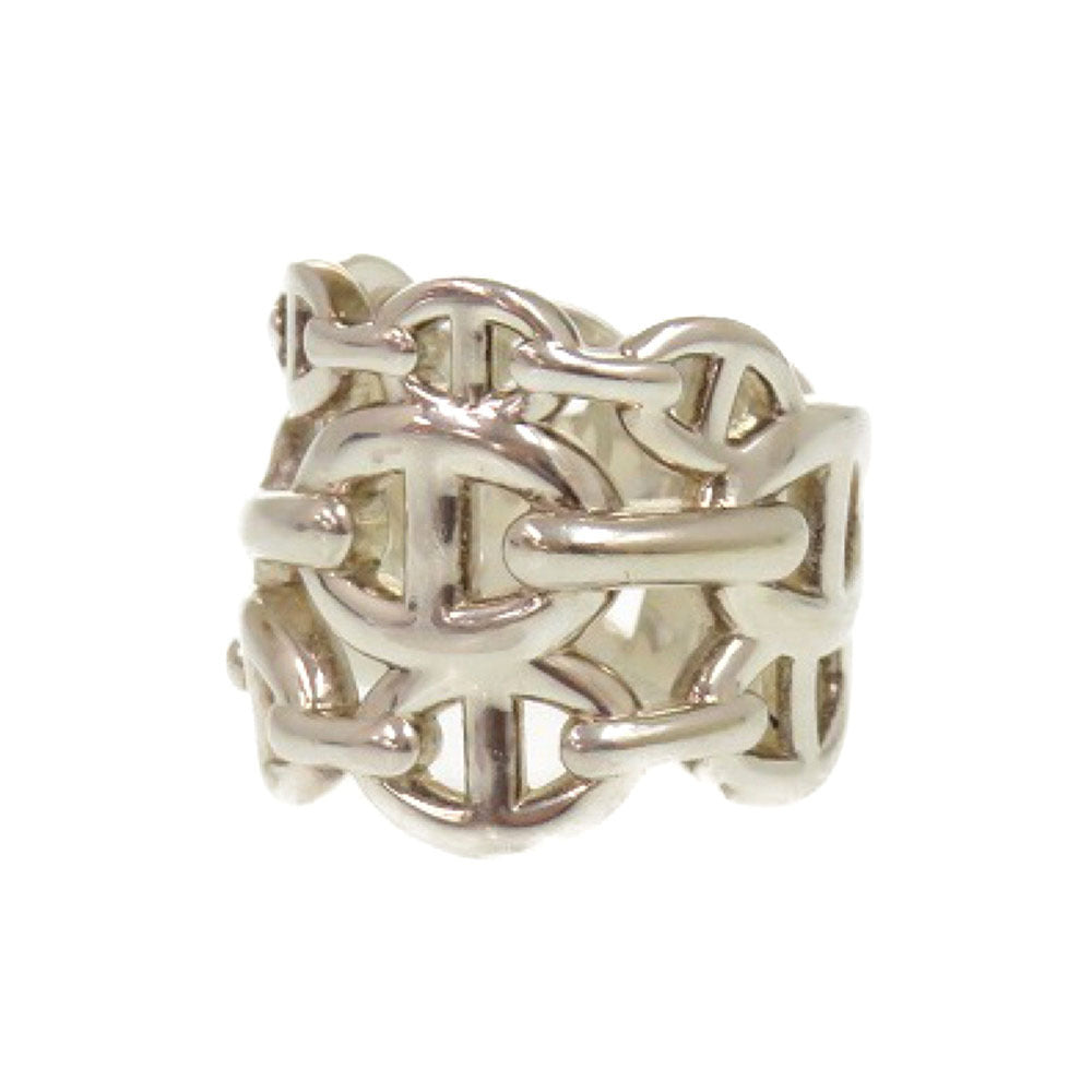 Hermes Ring H109506B Silver925 Silver Chene Dunkle Enchane Gm 54