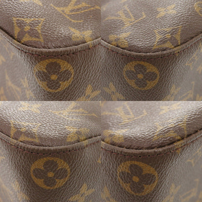 Louis Vuitton Shoulder Bag M51145 Monogram Canvas Brown Monogram Loopinggm Women