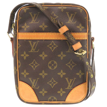 Louis Vuitton Shoulder Bag M45266 Monogram Canvas Brown Monogram Danube Women
