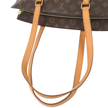 Louis Vuitton Tote Bag M51102 Monogram Canvas Brown Monogram Babylone Women