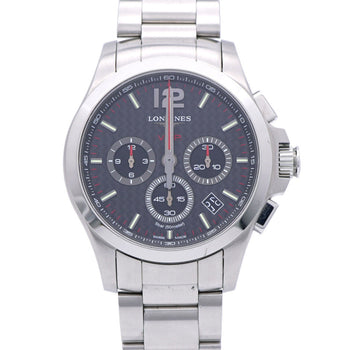 Longines Watches Quartz L3.717.4.66.6 Stainless Steel Gray Conquest Vhp Gray Dial