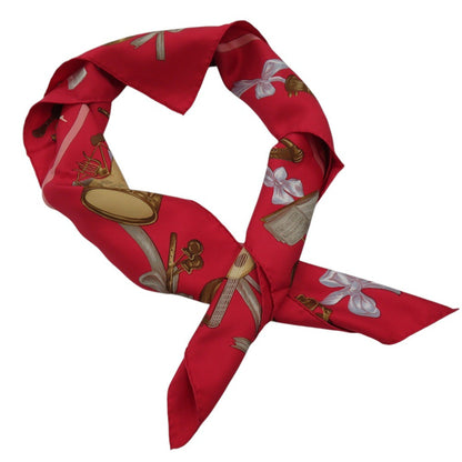 Hermes Scarf Silk Multicolor Ballerina Carre90 La Dance La Dance Women