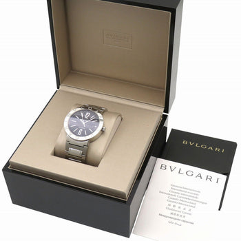 Bvlgari Watches Mechanical Automatic Bb42Ssauto Stainless Steel Black Bulgari Bulgari Black Dial