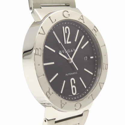 Bvlgari Watches Mechanical Automatic Bb42Ssauto Stainless Steel Black Bulgari Bulgari Black Dial
