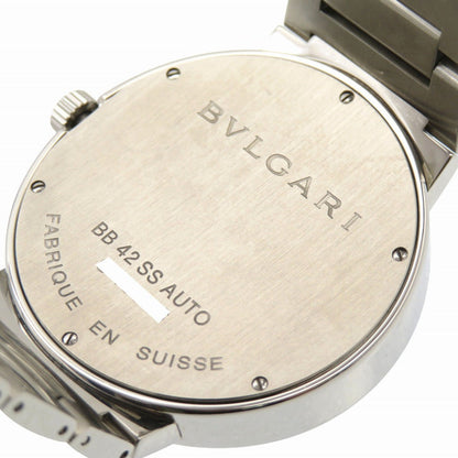 Bvlgari Watches Mechanical Automatic Bb42Ssauto Stainless Steel Black Bulgari Bulgari Black Dial