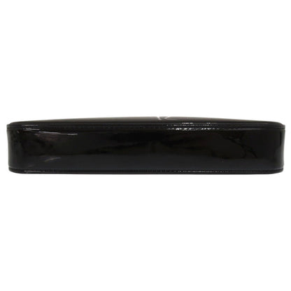 Christian Louboutin Shoulder Bag Patent Leather Black Chainshoulder Bag Women