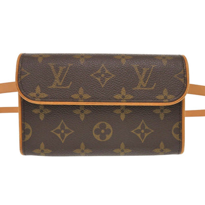 Louis Vuitton Waist Bag M51855 Monogram Canvas Brown Monogram Pochette Florentine Women