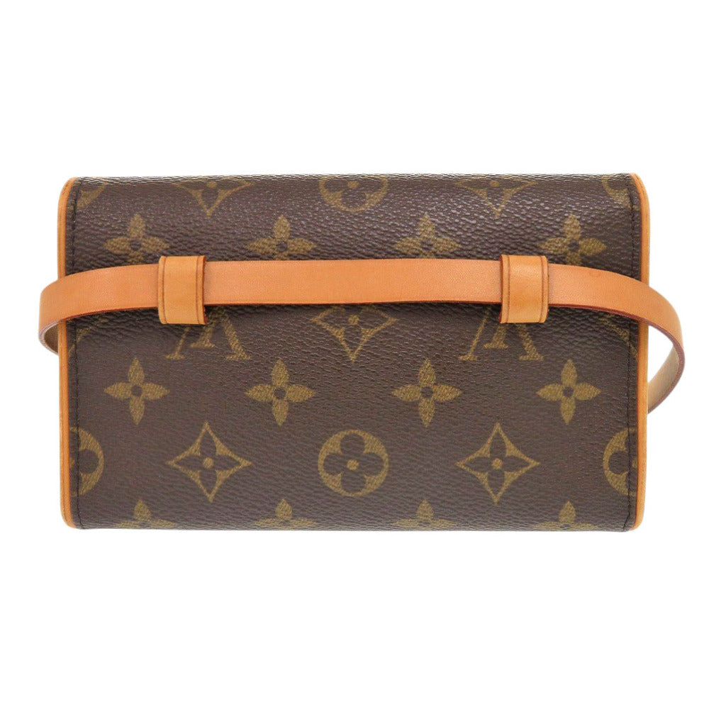 Louis Vuitton Waist Bag M51855 Monogram Canvas Brown Monogram Pochette Florentine Women