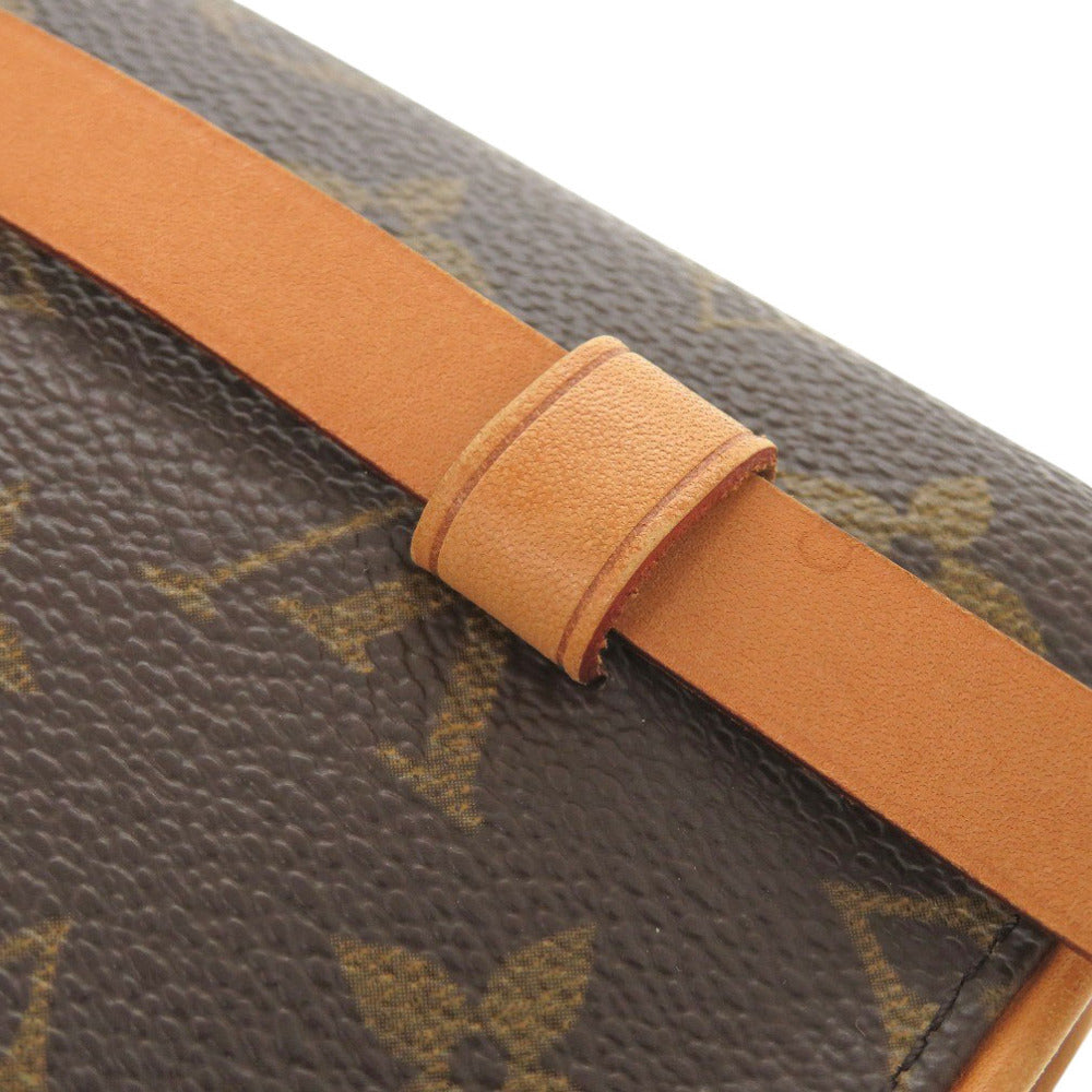 Louis Vuitton Waist Bag M51855 Monogram Canvas Brown Monogram Pochette Florentine Women