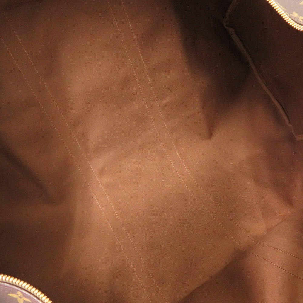 Louis Vuitton Boston Duffel Bag M41412 Monogram Canvas Brown Monogram Keepall Bandouliere60 Mens